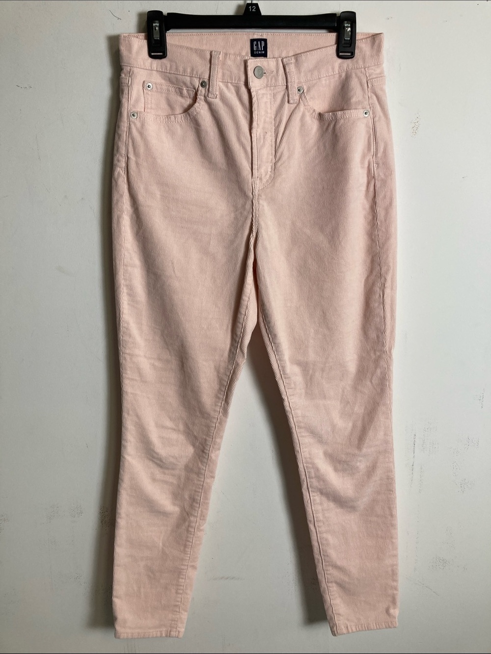 GAP Light Pink High-Rise Skinny Jeans